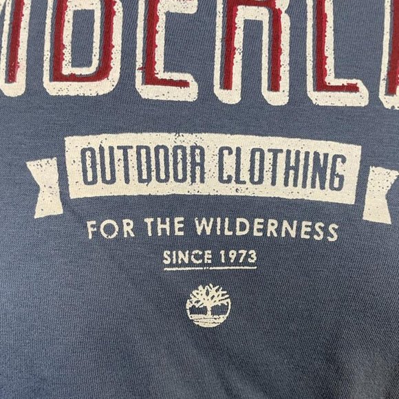 Timberland Men's LONG SLEEVE TURQUOISE T-Shirt 6208J-432 SIZE : L - Picture 5 of 6